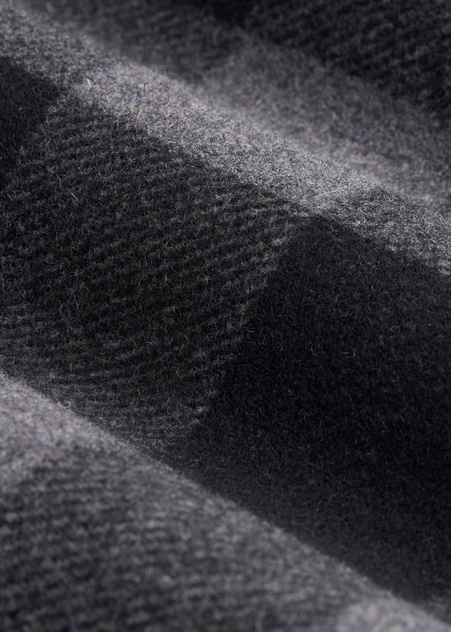 LJ&S Wool Blend Shirt Jacket for Tall Men in Black and Grey Check