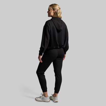 Lounge Lux Hoodie (Black)