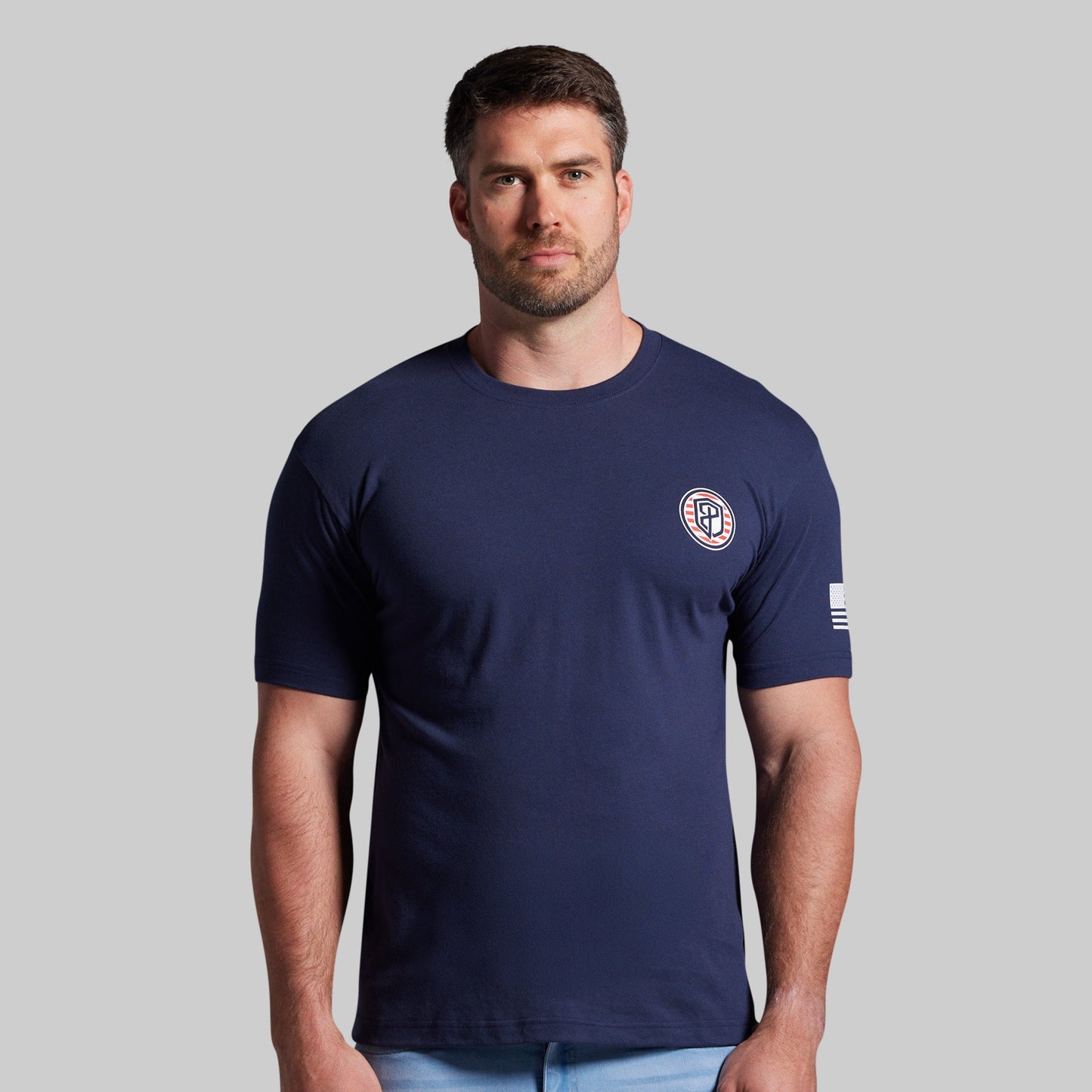For The Driven Patriot Tee (Navy)
