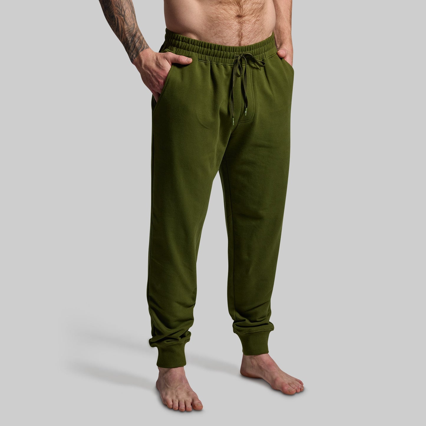 Men's Unmatched Crew Set (Military Green)