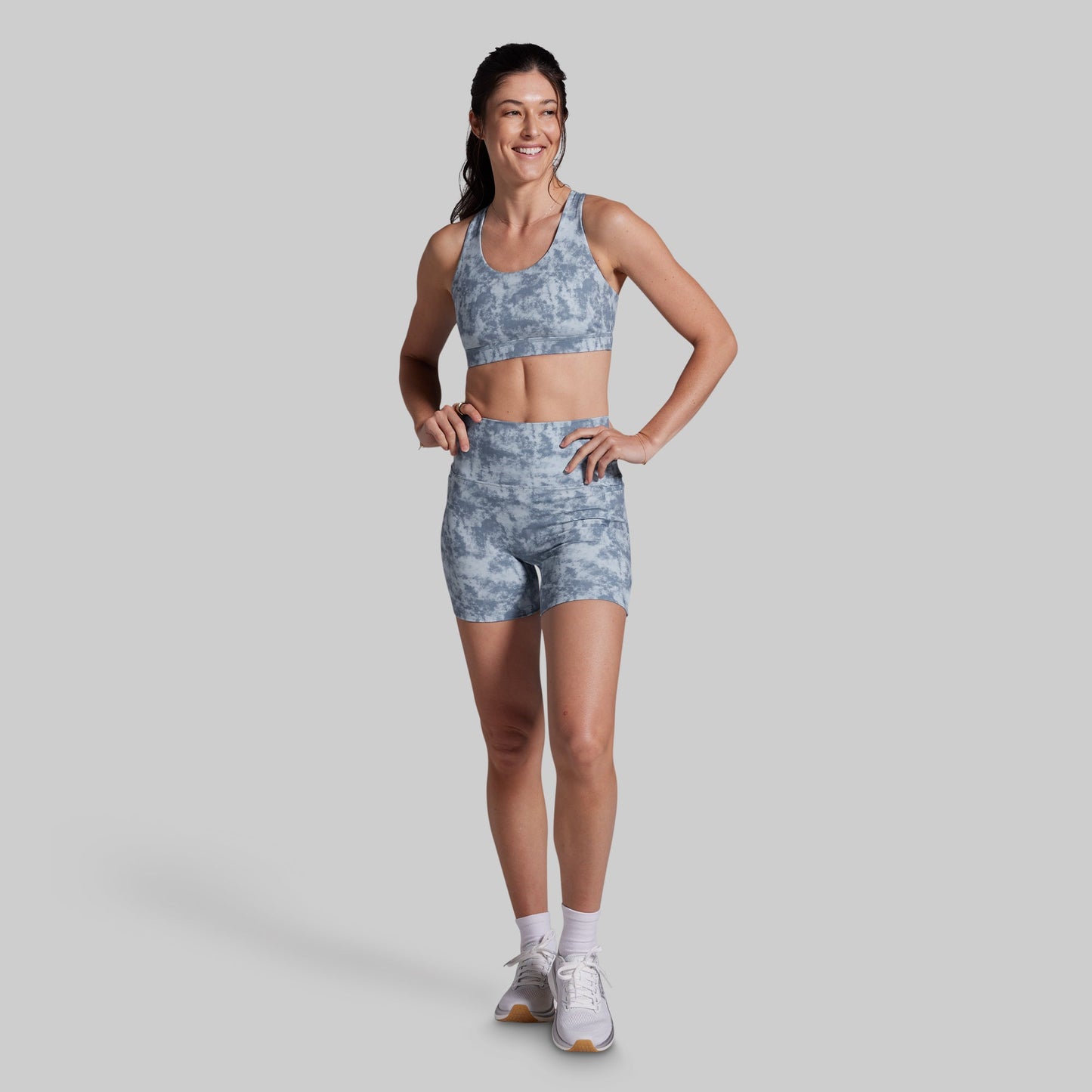 Your Essential Sports Bra (Marbled Granite)