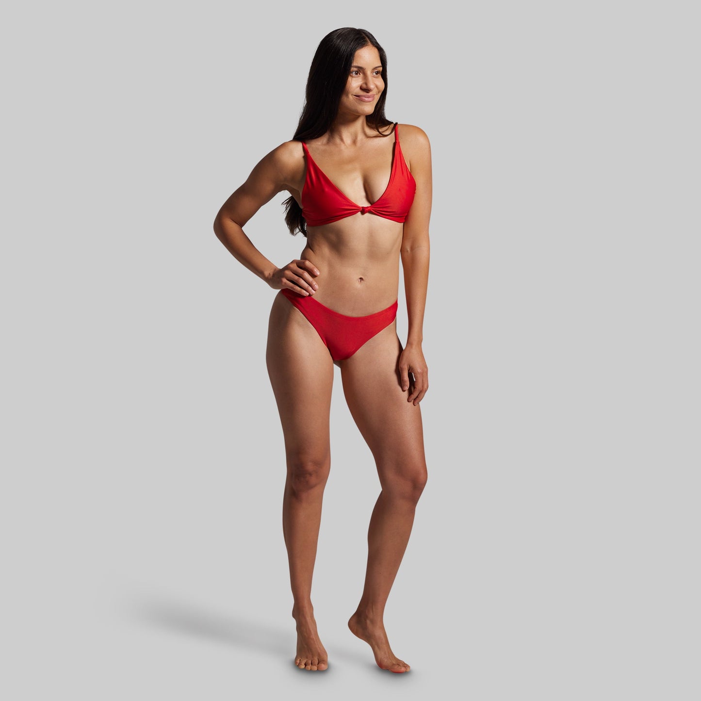 Solstice Bikini Top (Bright Red)