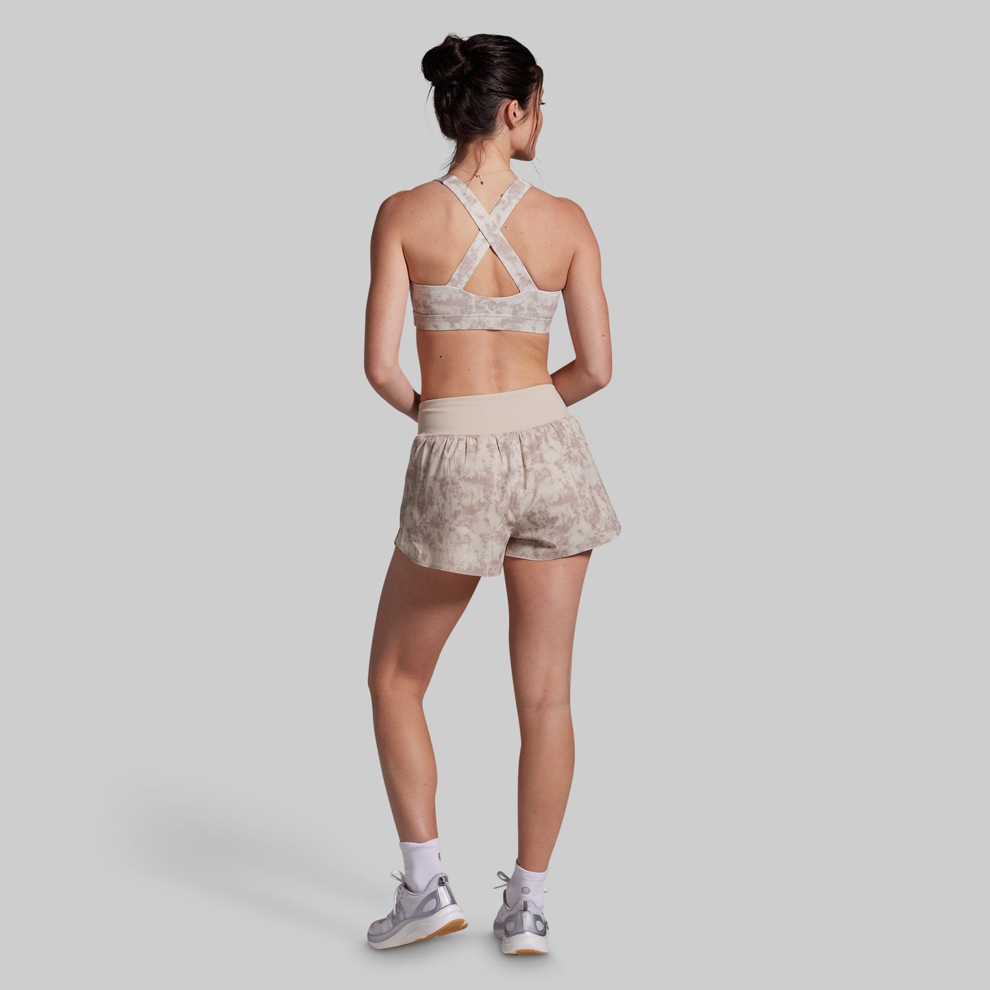 Your Essential Sports Bra (Marbled Limestone)