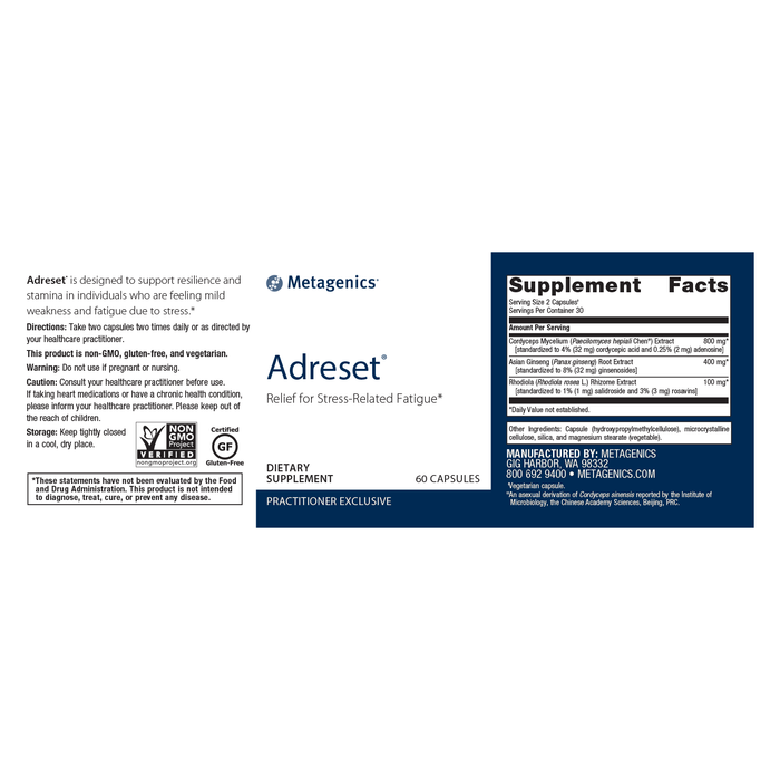 Adreset Capsules
