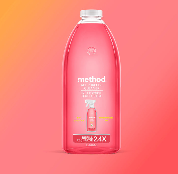 all purpose cleaner refill 2L - pink grapefruit