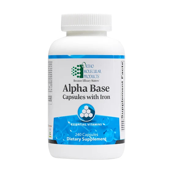Alpha-Base Capsule W/Iron (240CT)