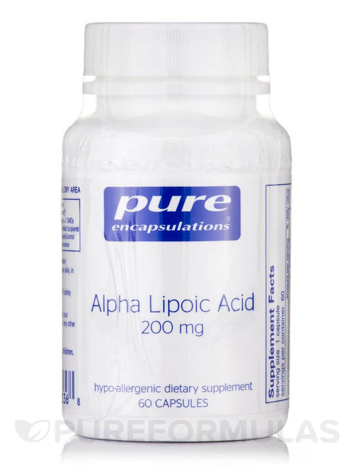 Alpha Lipoic Acid 200mg 60ct
