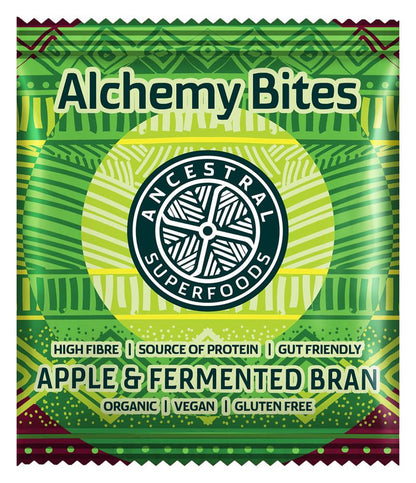 Alchemy Bites Apple & Fermented Bran 40g