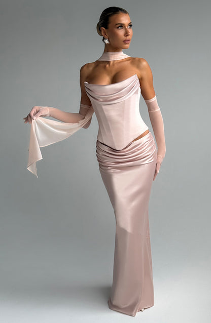 Ayla Scarf - Soft Peach