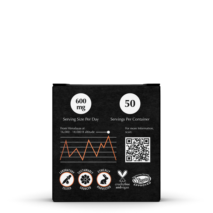 Ayumi Himalayan Shilajit Resin. 50 Days Supply