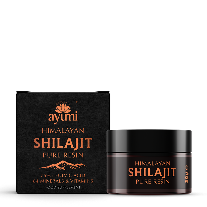 Ayumi Himalayan Shilajit Resin. 50 Days Supply