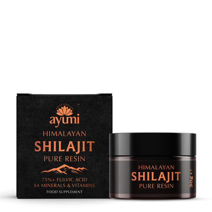 Ayumi Himalayan Shilajit Resin. 50 Days Supply