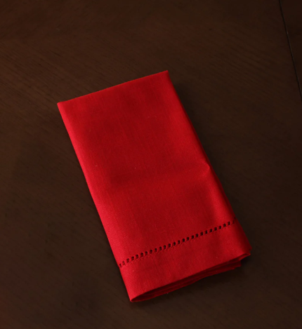 Beatriz Ball Basics Red Napkins, Set of 4