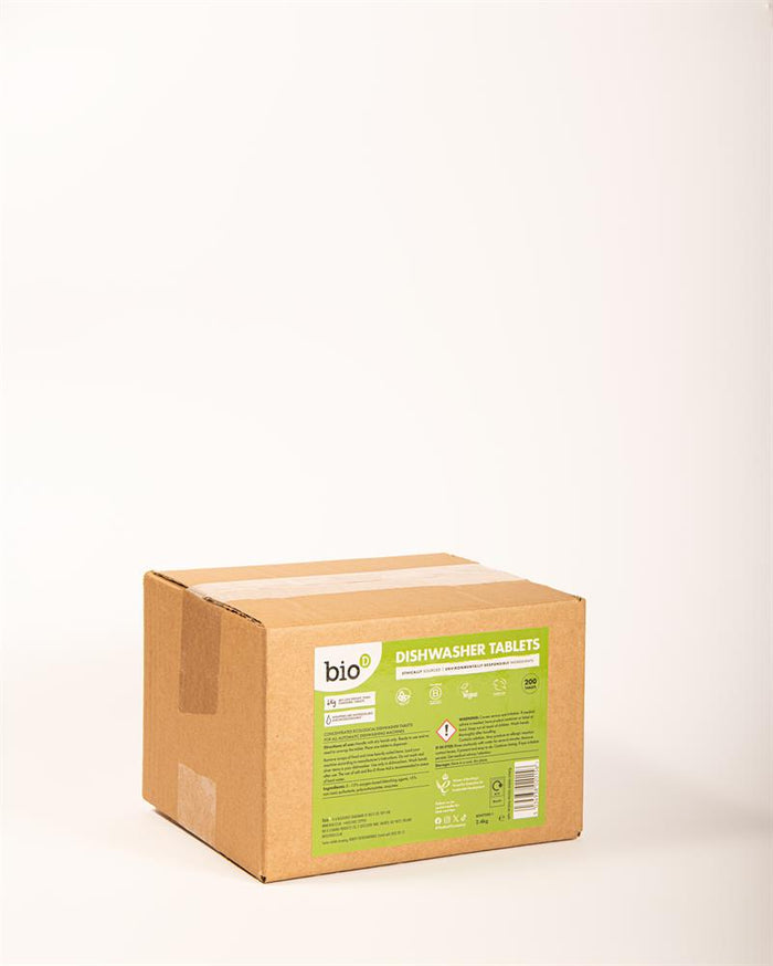 Bio-D Dishwasher Tablets - Bulk Pack 200 Tablets