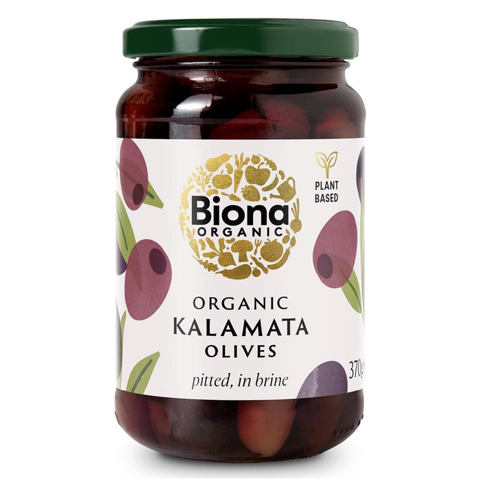 Biona Organic Kalamata Olives in Brine 370g