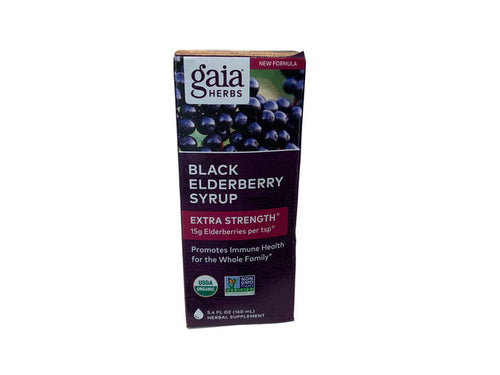 Black Elderberry Syrup