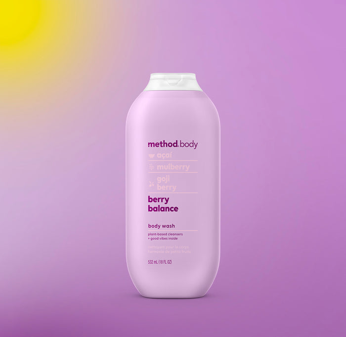 body wash 532ml - berry balance