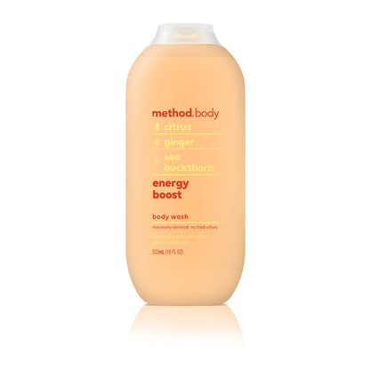 body wash 532ml - energy boost