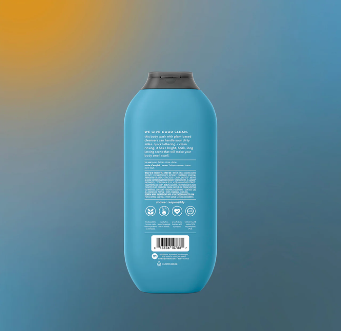 body wash 532ml - glacier + granite
