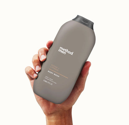 body wash set B: cedar cypress (2) + sea surf (2) + sandalwood vetiver (2)