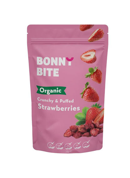 Bonny Bite - Crunchy & Puffed Strawberries