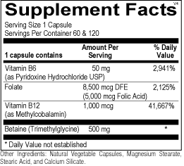 Cardio B Capsules Ortho Molecular