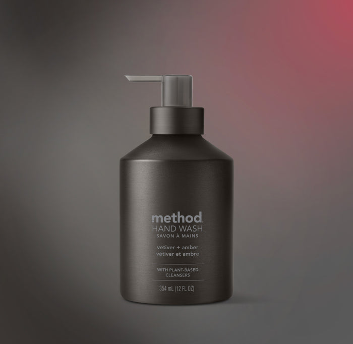 (carton of 3) aluminium gel hand wash - vetiver + amber 354ml