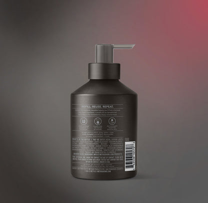 (carton of 3) aluminium gel hand wash - vetiver + amber 354ml