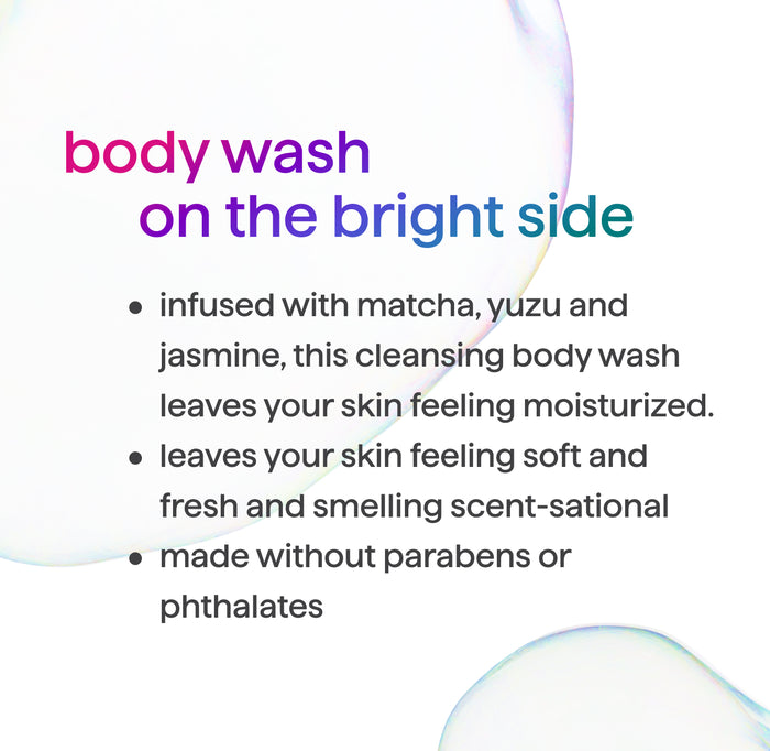 (carton of 6) body wash 532ml - mindful matcha