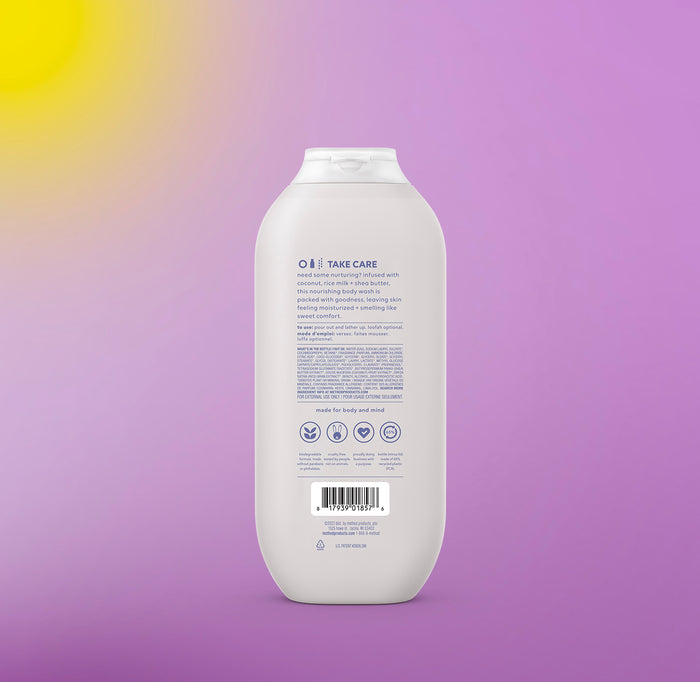 (carton of 6) body wash 532ml - simply nourish