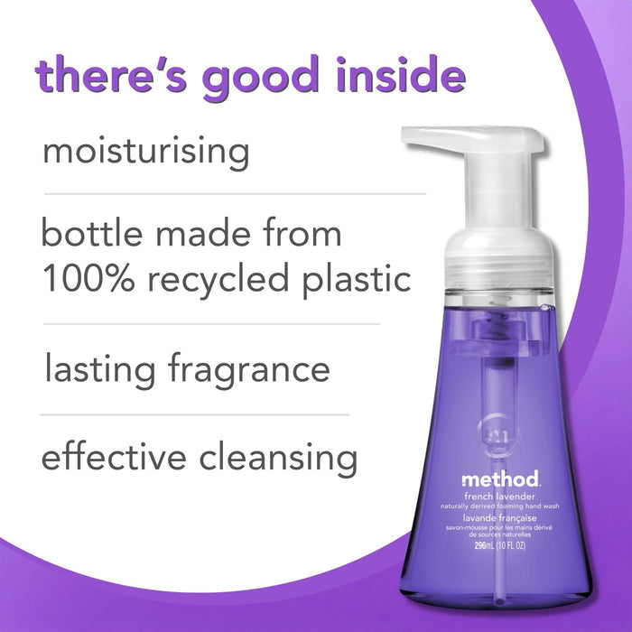 (carton of 6) foaming hand wash 300ml - french lavender