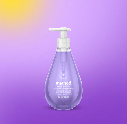 (carton of 6) gel hand wash 354ml - french lavender