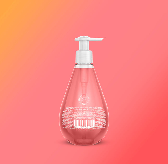 (carton of 6) gel hand wash 354ml - pink grapefruit