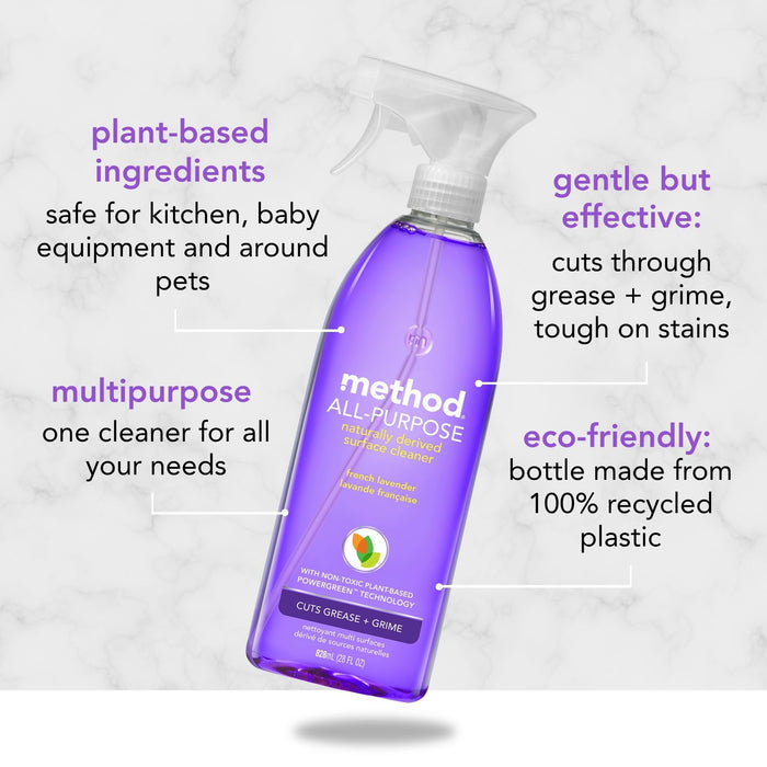 (carton of 8) all purpose cleaner 828ml - french lavender
