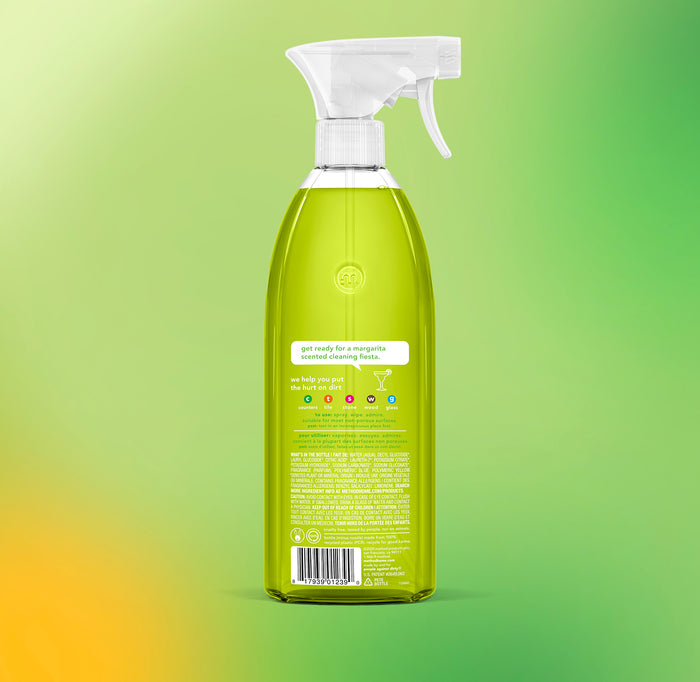(carton of 8) all purpose cleaner 828ml - lime + sea salt