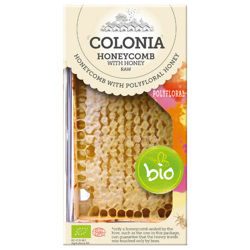 Colonia Organic Polifloral Raw Honeycomb 150g