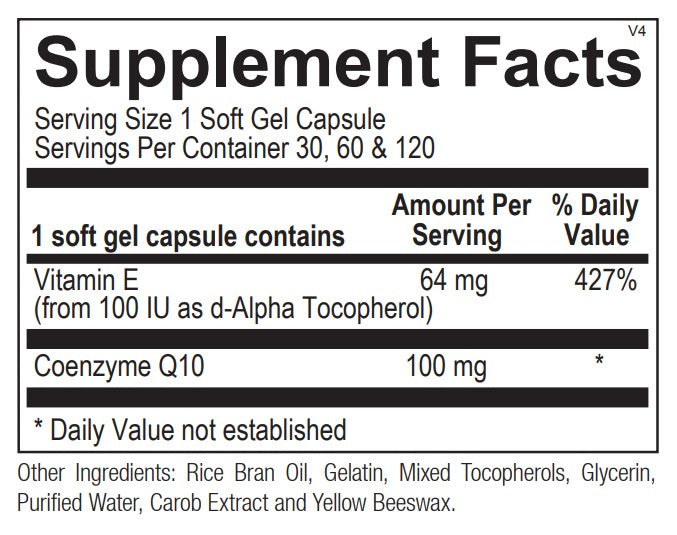 CoQ-10- 100mg Ortho Molecular