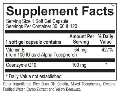 CoQ-10- 100mg Ortho Molecular
