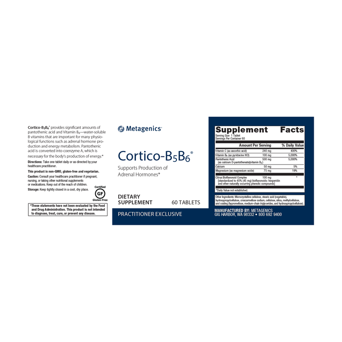 Cortico-B5B6 60ct