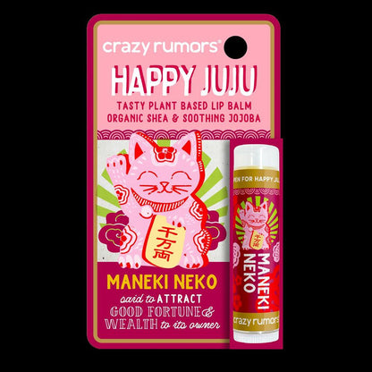 Maneki Neko Lucky Cat Lip Balm.