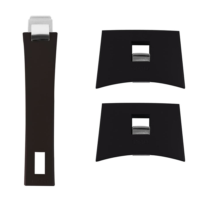 Cristel Mutine Set of Handles, Black