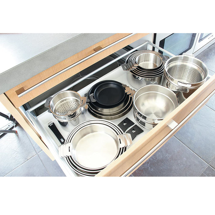 Cristel Mutine Set of Handles, Black