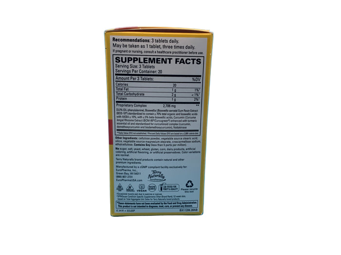 Curamin EXTRA STRENGTH Pain Relief 60ct
