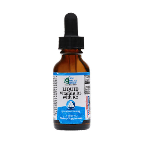 D3 W/K2 Liquid 1oz Ortho Molecular