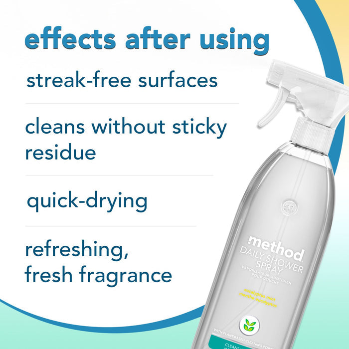 daily shower spray 828ml - eucalyptus mint