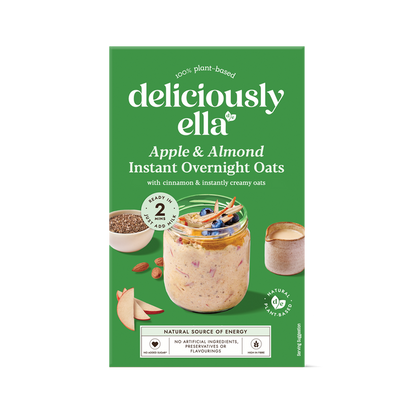 Deliciously Ella Apple Almond Instant Overnight Oats 380g
