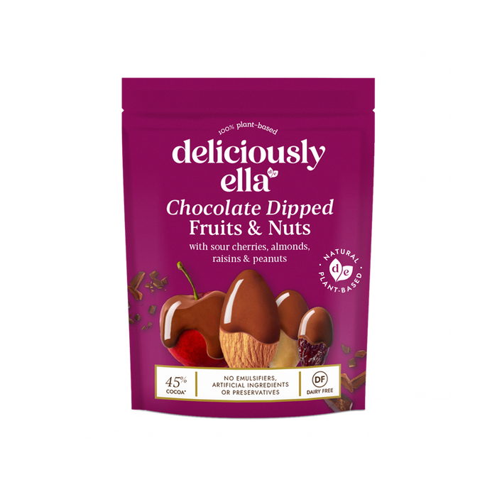 Deliciously Ella Chocolate Dipped Fruit & Nut 90g