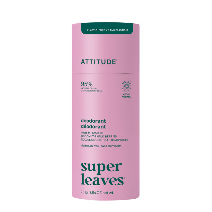 Coconut & Wild Berries / Plastic-free - 2.64 OZ.