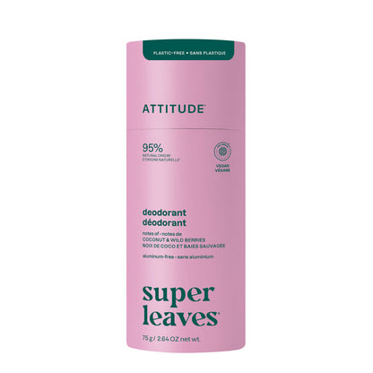 Coconut & Wild Berries / Plastic-free - 2.64 OZ.