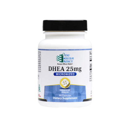 DHEA 25mg 90ct Ortho Molecular
